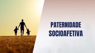 Paternidade socioafetiva [upl. by Arturo]