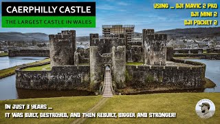 Caerphilly Castle  The Largest in Wales 2nd in Britain [upl. by Aciretal647]