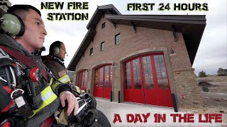 First 24 Hours in a New Fire Station  A Day in the Life [upl. by Tiras379]