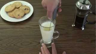 Aerolatte  The Original Steam Free Milk Frother [upl. by Hobie]