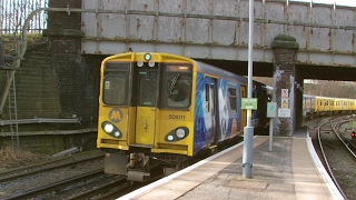 Half an Hour at 216  Birkenhead North Station 1022017  Class 507 508 terminus [upl. by Galasyn]